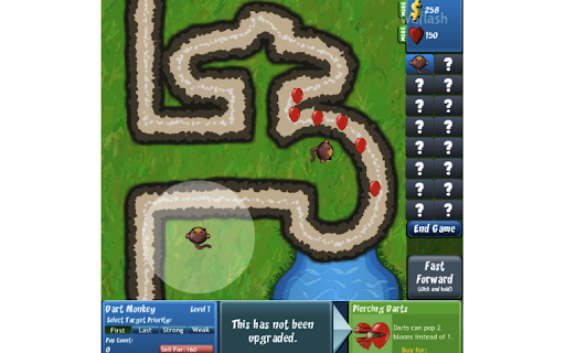 Bloons Tower Defense 4 Game screenshot