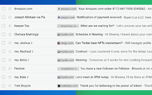 Email Sender Icons by cloudHQ screenshot