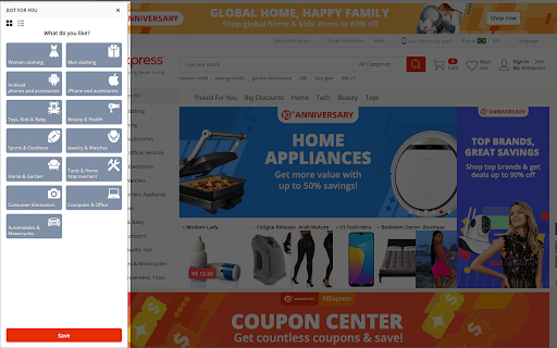 Shopping & Tracking Helper screenshot