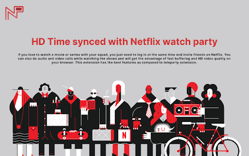 Netflix Party screenshot