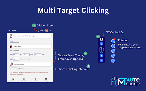 Auto Clicker - MT Auto Clicker [Beta Version] screenshot