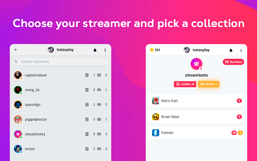 Streamloots: Play Cards From Your Browser screenshot