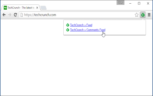 Subscribe RSS Feeds in Feedly screenshot