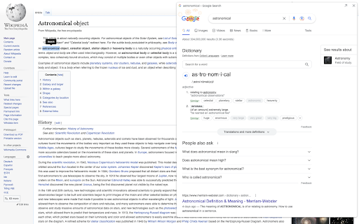 Search & Link Preview screenshot