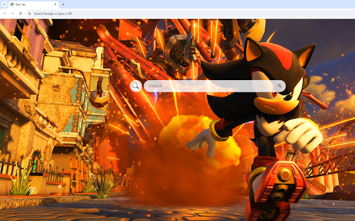 Shadow the Hedgehog Live Wallpaper screenshot