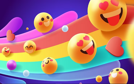 Emoji Keyboard — typing to emoji screenshot