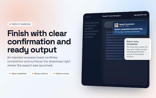 Base44 Downloader screenshot