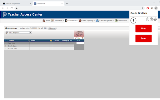 Grade Grabber screenshot