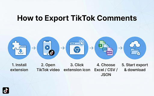 TTGET - TikTok Comment Exporter screenshot