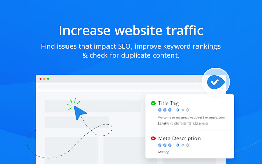 SEO Analysis & Website Review by WooRank screenshot