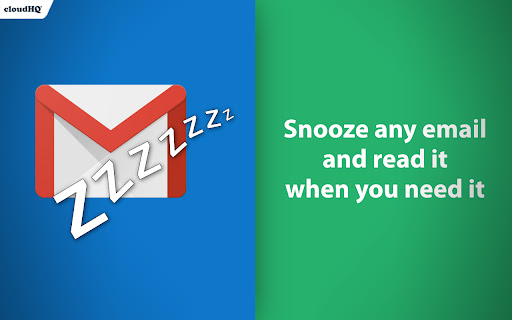 Snooze Email by cloudHQ screenshot