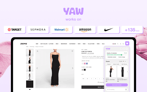 Yaw - Save Money with AI screenshot
