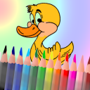 Cartoon Coloring Book Game icon