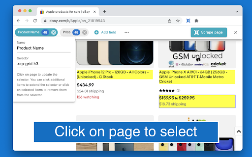 Free Web Scraper: Fast, Simple Web Scraping screenshot