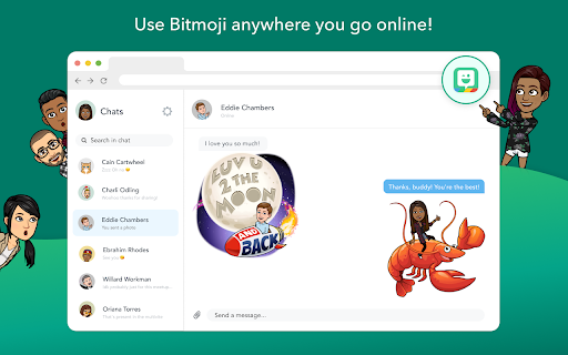 Bitmoji screenshot