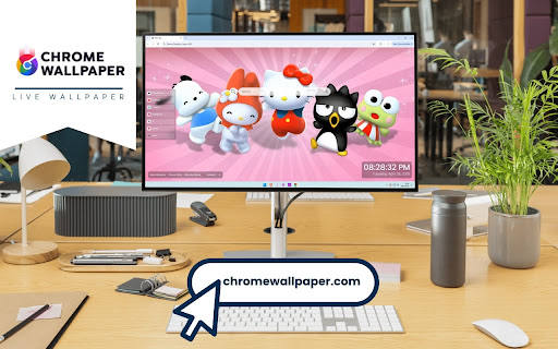 Hello Kitty Friends Live Wallpaper screenshot