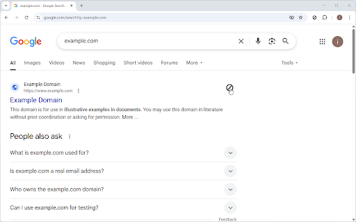 uBlacklist screenshot