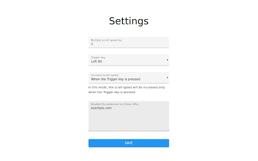 Fast Scroll screenshot