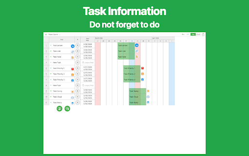 iGanttChart: Gantt Chart App screenshot