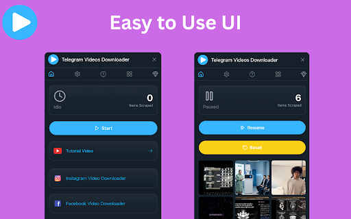 Telegram Videos Downloader - TG Downloader screenshot