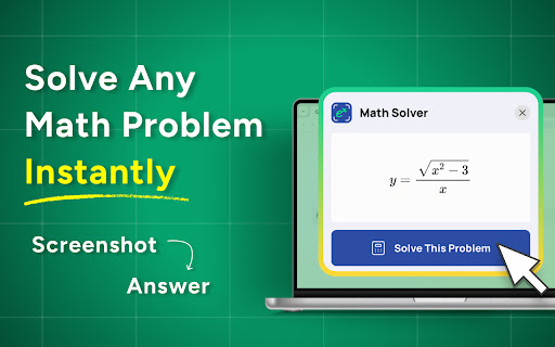 Math Solver for Chrome – AI Math Problem Solver screenshot
