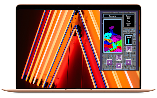 Sand Tetris screenshot
