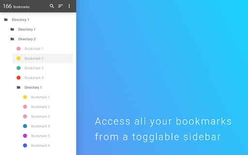 Bookmark Sidebar screenshot
