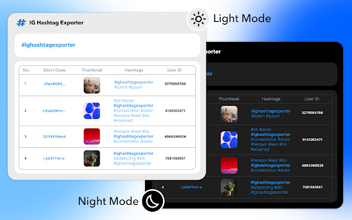 IG Hashtag Exporter - Free screenshot