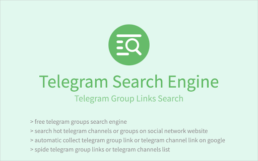 Telegram Group and Channel Search Tool screenshot