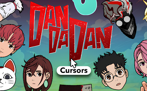 Dandadan Cursor ★ Custom Cursor for Chrome™ screenshot