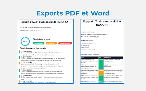 Audit RGAA Accessibilité screenshot