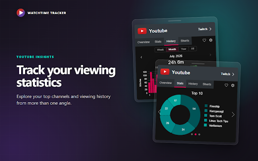 Watchtime Tracker screenshot