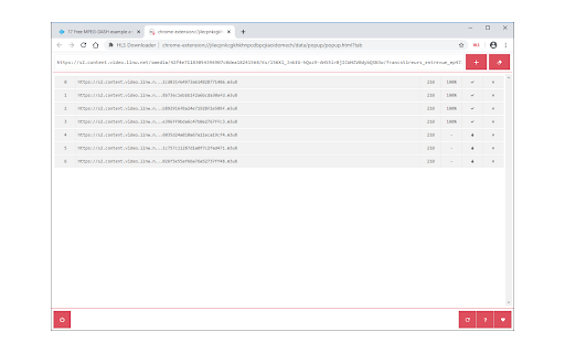 HLS Downloader screenshot