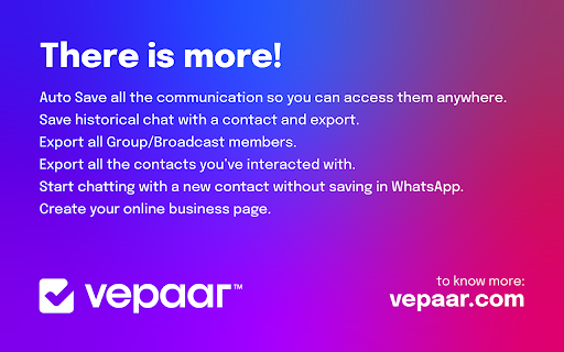 Vepaar - CRM for WhatsApp screenshot