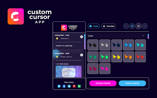 Custom Cursor App - Custom Cursor for Chrome screenshot