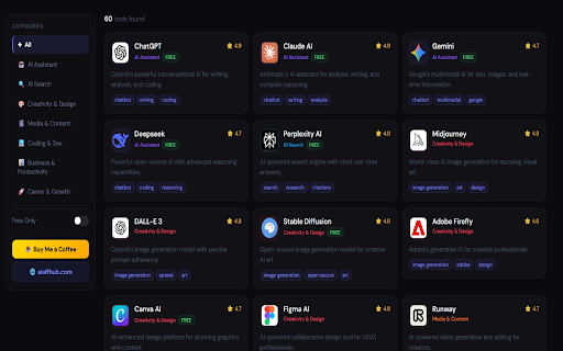 Aiaffhub - Best AI Tools screenshot