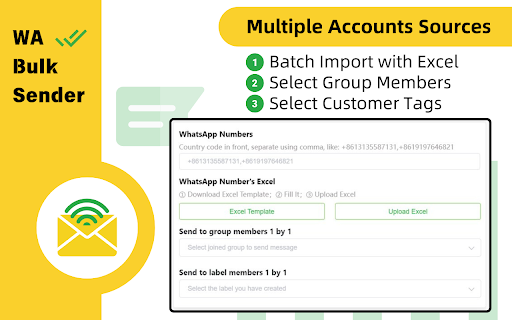 WhatsApp Bulk Sender – WA Sender & Blast Tool screenshot