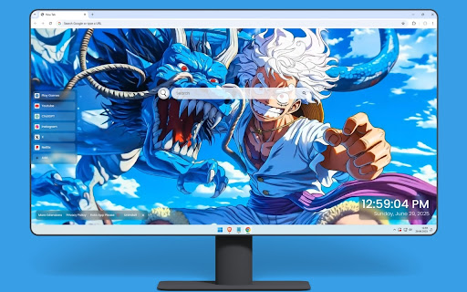 Luffy vs Kaido One Piece Live Wallpaper screenshot