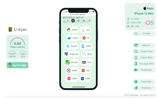 U-Eyes: Mobile Simulator screenshot
