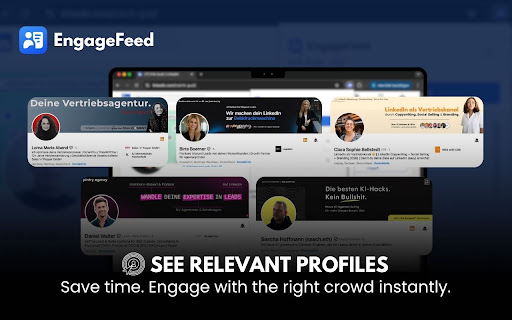 EngageFeed - Custom LinkedIn feed screenshot