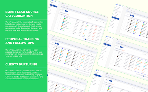 WACRM - Ultimate WhatsApp CRM & AI Assistant screenshot
