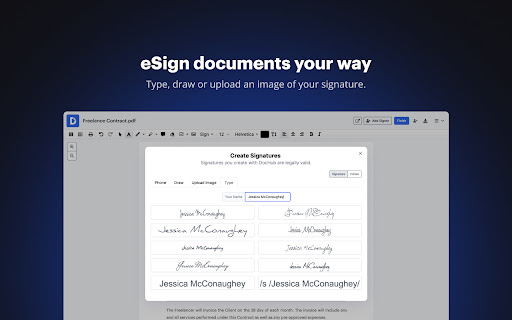 DocHub - Sign PDF from Gmail screenshot