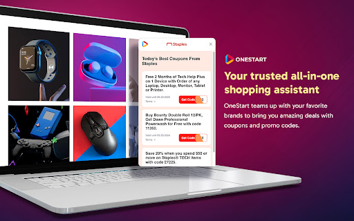 Onestart Extension screenshot