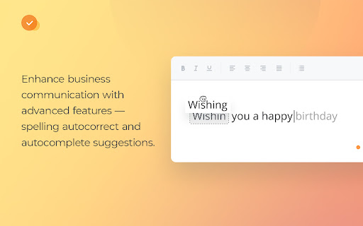 WProofreader: AI grammar check & rewrite tool screenshot