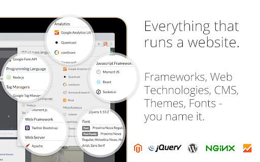 WhatRuns screenshot