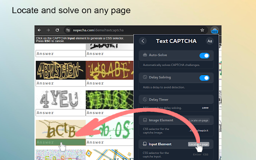 NopeCHA: CAPTCHA Solver screenshot