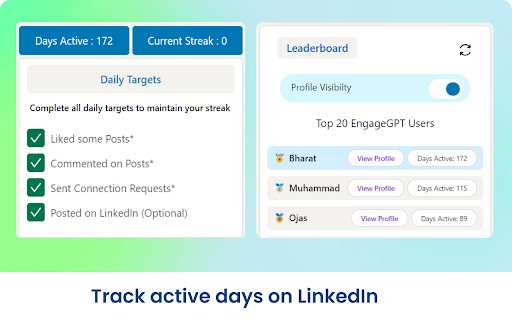 EngageGPT - AI for LinkedIn screenshot