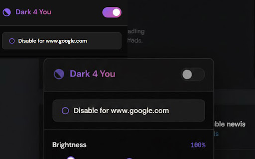 Dark 4 You screenshot