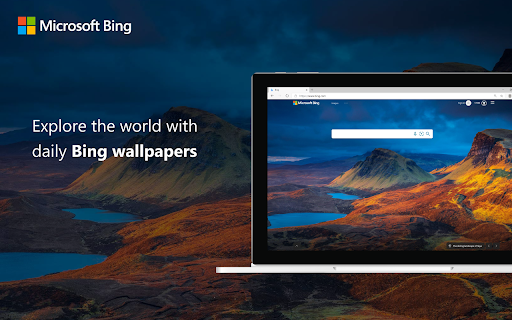 Microsoft Bing Homepage & Search for Chrome screenshot