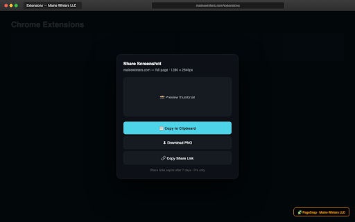 PageSnap - Screenshot & Annotate screenshot